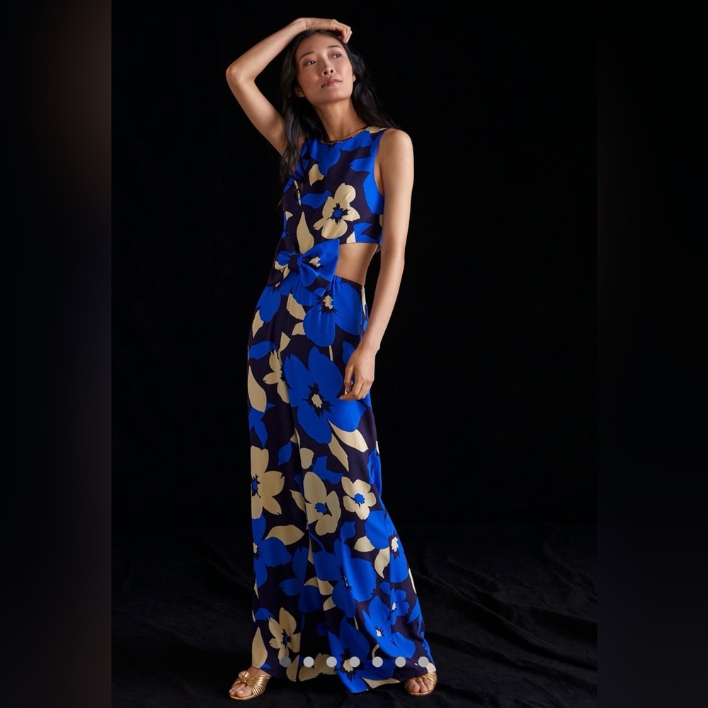 Corey Lynn Calter Anthropologie Cut Out Jumpsuit